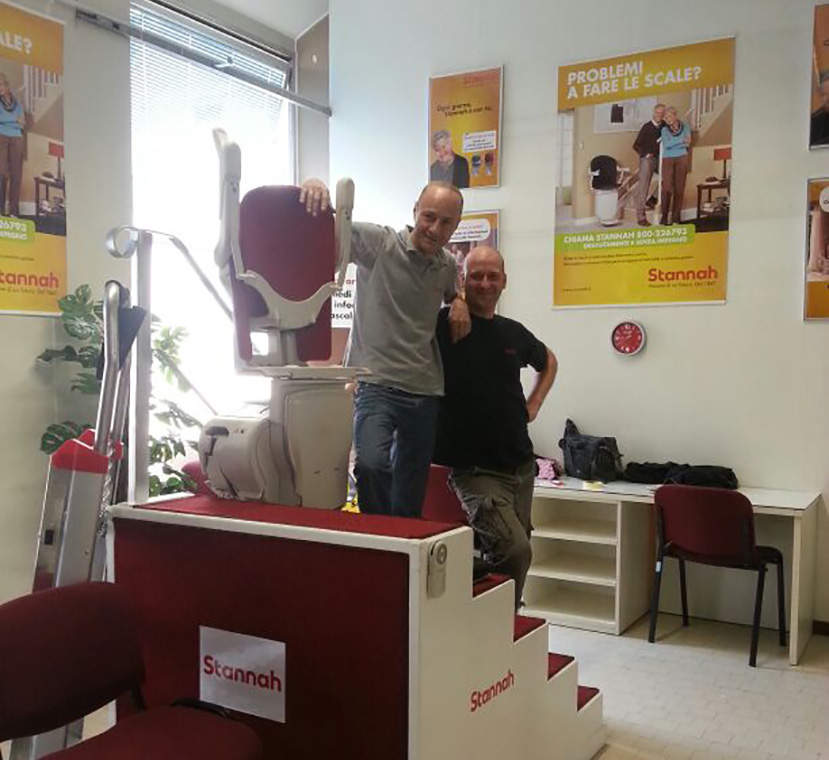 Stannah all'Ospedale di Reggio Emilia