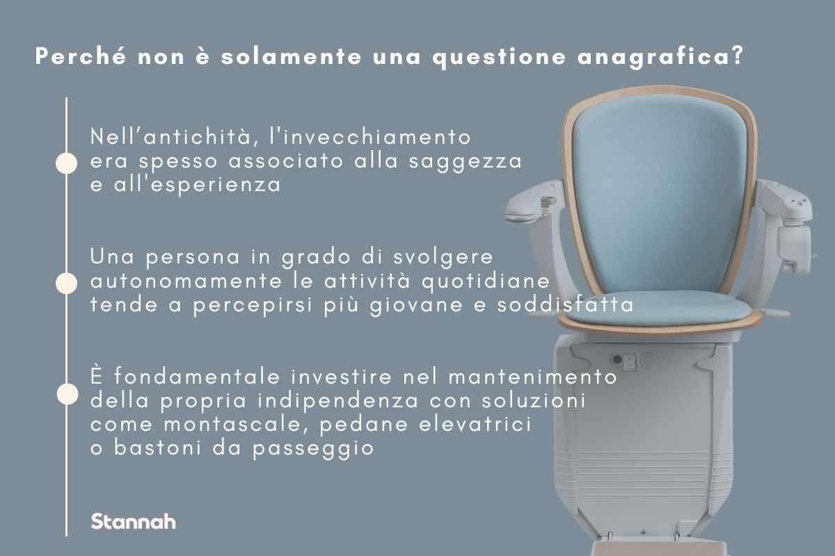 Perché non è solamente una questione anagrafica